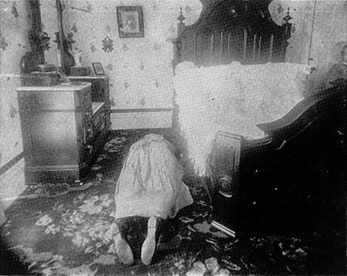 Abby Borden, as she was found