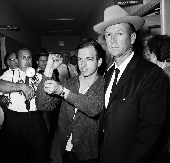 Oswald was defiant after his arrest in the Texas Theatre